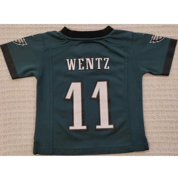 Nike NFL Philadelphia Eagles Carson Wentz #11 Toddler Kids 2T Team Apparel - Picture 1 of 3